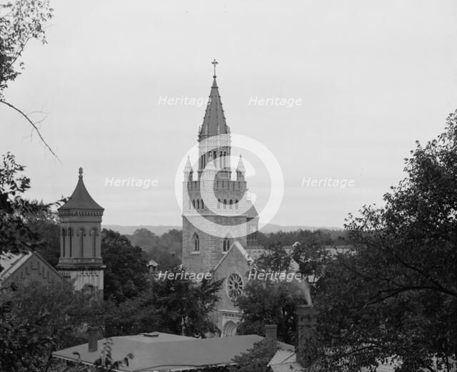 Tower of Christian Science Church, Concord, N.H., c1908. Creator: Unknown.