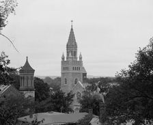 Tower of Christian Science Church, Concord, N.H., c1908. Creator: Unknown