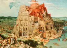 Tower of Babel 1563. Artist: Pieter Bruegel the Elder