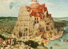 Tower of Babel 1563. Artist: Pieter Bruegel the Elder