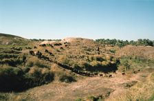 Tower of Babel, Babylon, Iraq, 1977. Creator: Vivienne Sharp