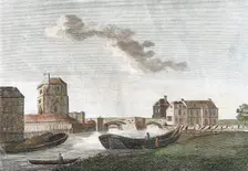 Tower of Franciscan friary, Oxford, 1788