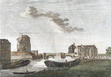 Tower of Franciscan friary, Oxford, 1788