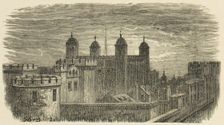 Tower of London, 1872. Creator: Clément Édouard Bellenger