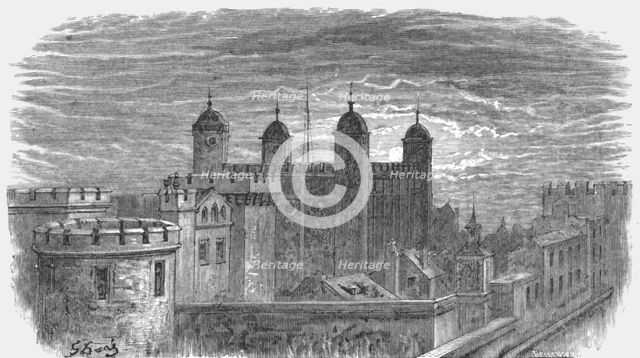 'Tower of London', 1872.  Creator: Gustave Doré.