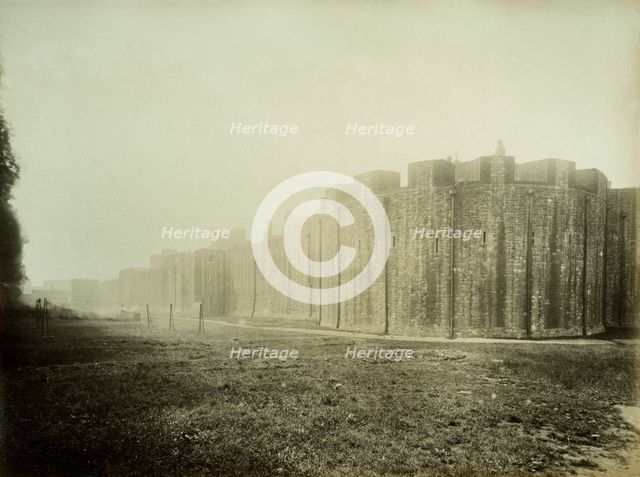 Tower of London, 1883. Artist: Henry Bedford Lemere.