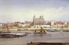 Tower of London, 1893. Artist: John Crowther