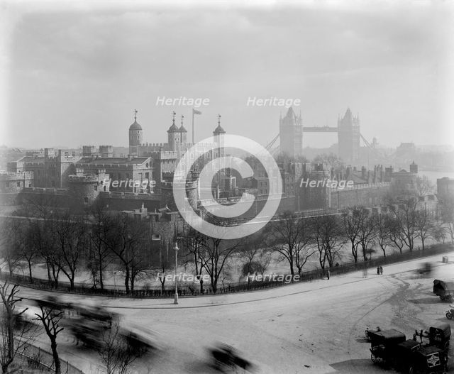 Tower of London, 1924. Creator: Henry Bedford Lemere.