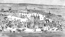 Tower of London, c1543, (1893)