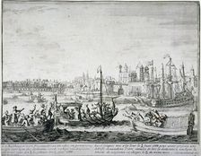 Tower of London, c1688(?). Artist: P Pickaert