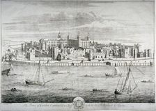 Tower of London, c1700. Artist: Johannes Kip