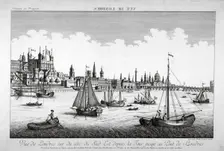 Tower of London, c1750. Artist: Balthasar Friedrich Leizelt