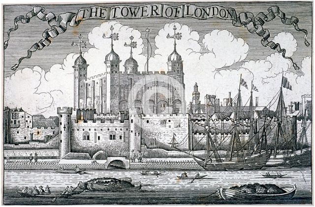 Tower of London, c1800(?). Artist: Anon