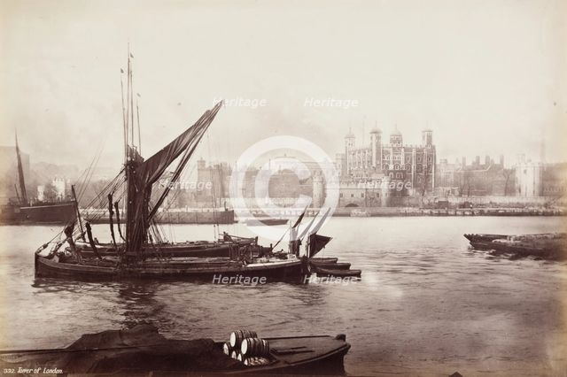 Tower of London, c1890. Creator: Francis Frith.