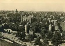 Tower of London. General View from the South c1920. Creator: Unknown