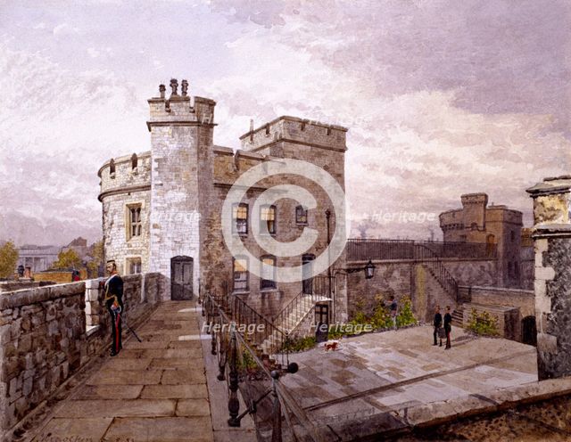 Tower of London, London, 1883. Artist: John Crowther