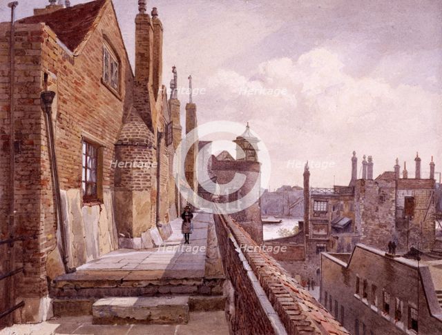 Tower of London, London, 1883. Artist: John Crowther
