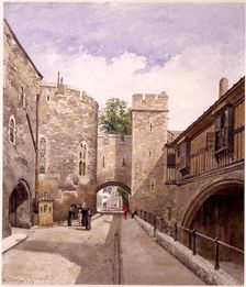 Tower of London, London, 1883. Artist: John Crowther