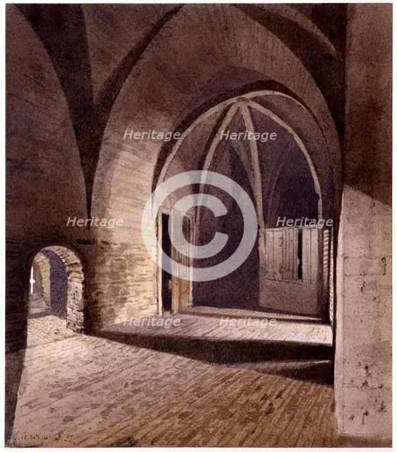 Tower of London, London, 1883. Artist: John Crowther