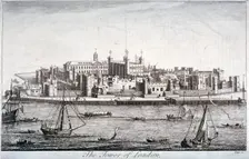 Tower of London, Stepney, c1750. Artist: William Henry Toms