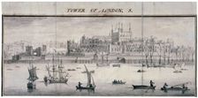 Tower of London, Stepney, London, 1737. Artist: Samuel Buck