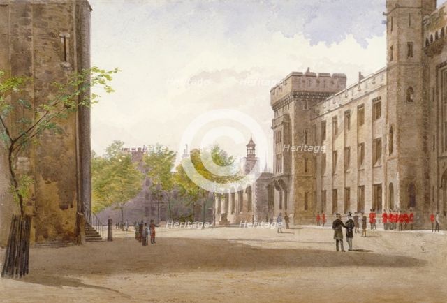 Tower of London, Stepney, London, 1883. Artist: John Crowther