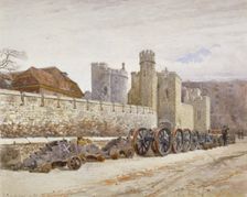Tower of London, Stepney, London, 1883. Artist: John Crowther