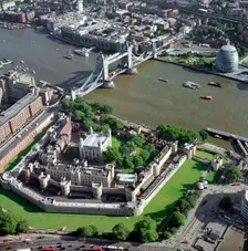 Tower of London, Tower Bridge and City Hall, London, 2000s