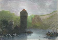 Tower of Niederlahnstein 19th cenrury. Artist: Edward Goodall