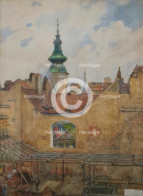 Tower of St. Anna, 1914. Creator: Hugo Charlemont.