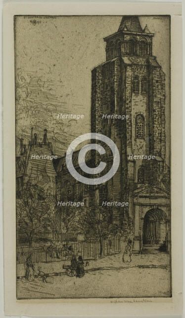 Tower of St. Germain-des-Prés, 1900. Creator: Donald Shaw MacLaughlan.