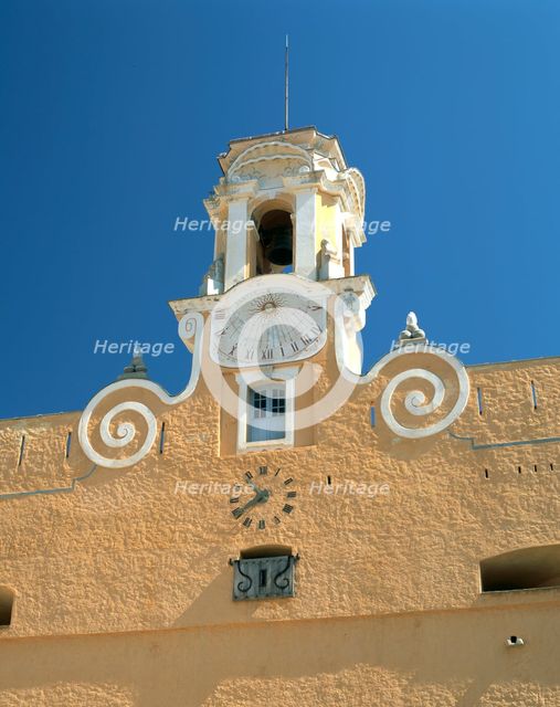 Tower of the Genoese Governor's Palace, Citadel, Bastia, Corsica. Creator: Peter Thompson.
