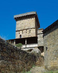 Tower of the Ladies, Castle of Monterrey, Ourense province, Galicia, Spain, (1998). Creator: LTL