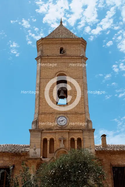 Tower of the Sanctuary of Santa Eulalia, Murcia, Spain, 2008. Creator: LTL.
