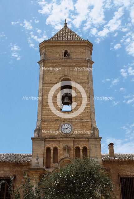 Tower of the Sanctuary of Santa Eulalia, Murcia, Spain, 2008. Creator: LTL.