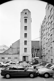 Tower, old fire station, Silver Road, Bristol, 2000. Artist: JO Davies