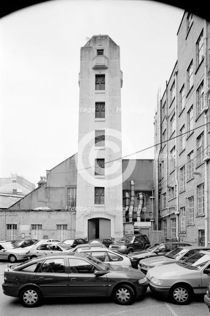 Tower, old fire station, Silver Road, Bristol, 2000. Artist: JO Davies