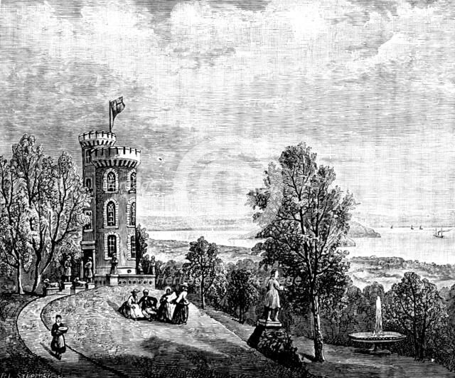 Tower, near Cork, commemorating Father Mathew’s reception in England, 1890. Creator: Unknown.