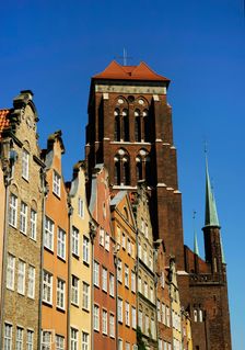 Tower, St Mary's Basilica, Gdansk, Poland, 1343-1502 (2015). Creator: Unknown