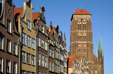 Tower, St Mary's Basilica, Gdansk, Poland, 1343-1502 (2015). Creator: Unknown
