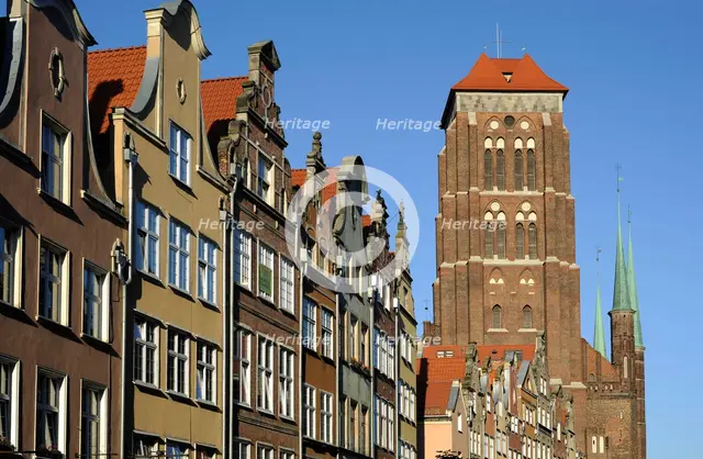 Tower, St Mary's Basilica, Gdansk, Poland, 1343-1502 (2015). Creator: Unknown.