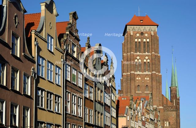 Tower, St Mary's Basilica, Gdansk, Poland, 1343-1502 (2015). Creator: Unknown.