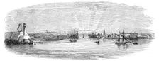 Town and harbour of Havannah, 1844. Creator: Unknown