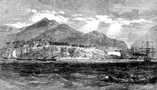 Town and port of Acapulco, on the west coast of Mexico, with the English and French squadron...,1862 Creator: Unknown