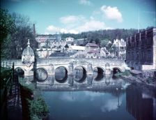 Town Bridge, Bradford-on-Avon, Wiltshire, c1955. Creator: Arthur Charles Kirby Ware