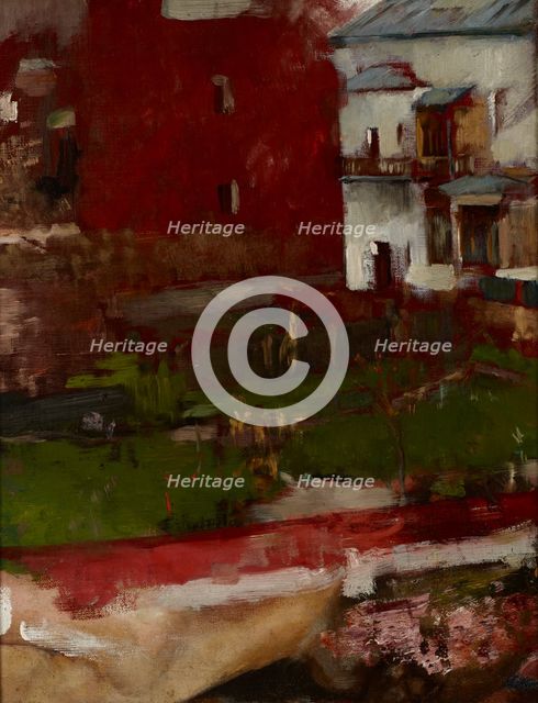 Town Buildings I, 1885. Creator: Olga Boznanska.