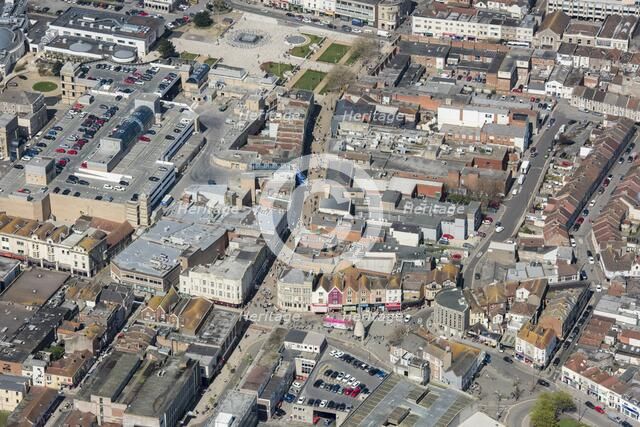 Town centre, Weston Super Mare, Somerset, 2018. Creator: Historic England Staff Photographer.