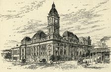Town Hall, Melbourne c1900. Creator: Unknown