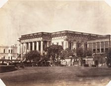 Town Hall of Calcutta, 1858-61. Creator: Unknown