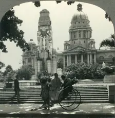 Town Hall and World War Memorial, Durban, South Africa c1930s. Creator: Unknown